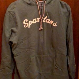 Old Navy MSU Spartans Zip Up Hoodie